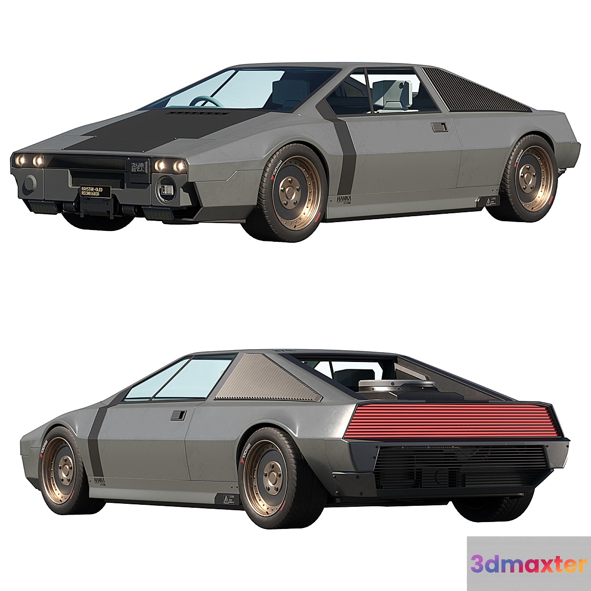 Lotus Esprit S3 1981 cyberpunk