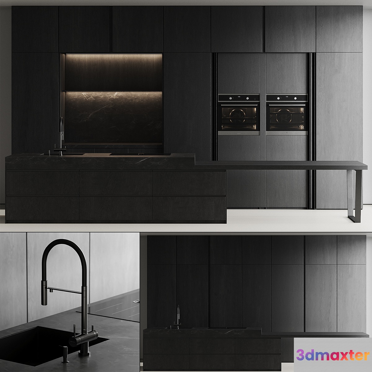 Modern kitchen with island 11 - No.3