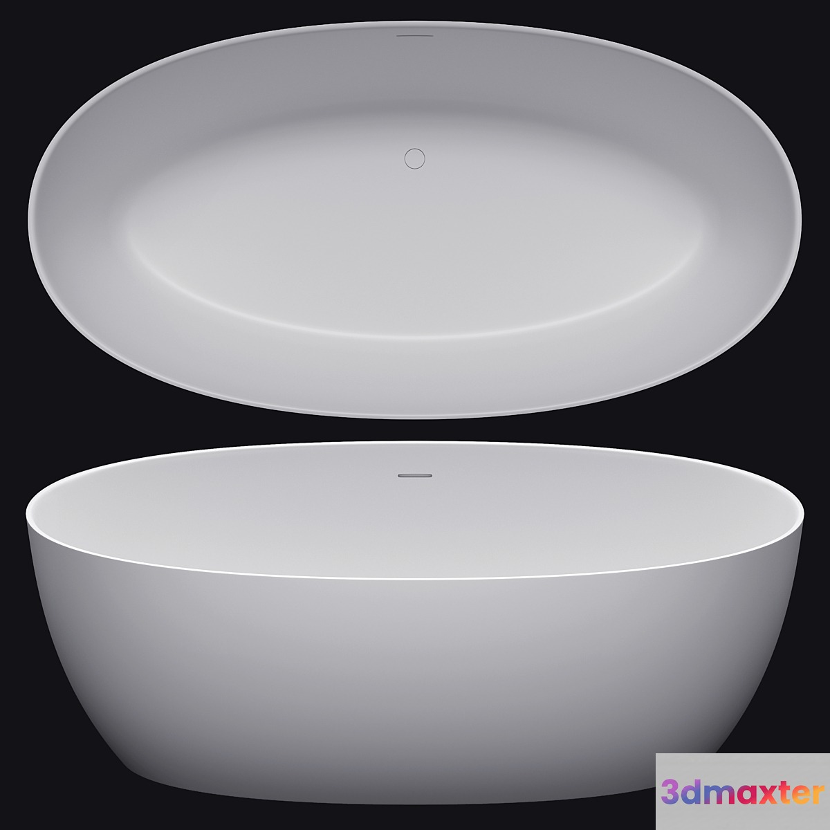 Bathtub Salini ALDA NUOVA 178 3D Max