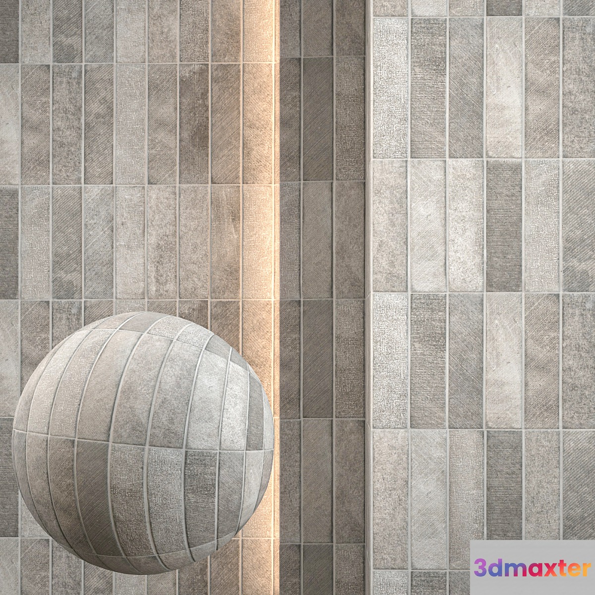 Pavement-015 3D Max