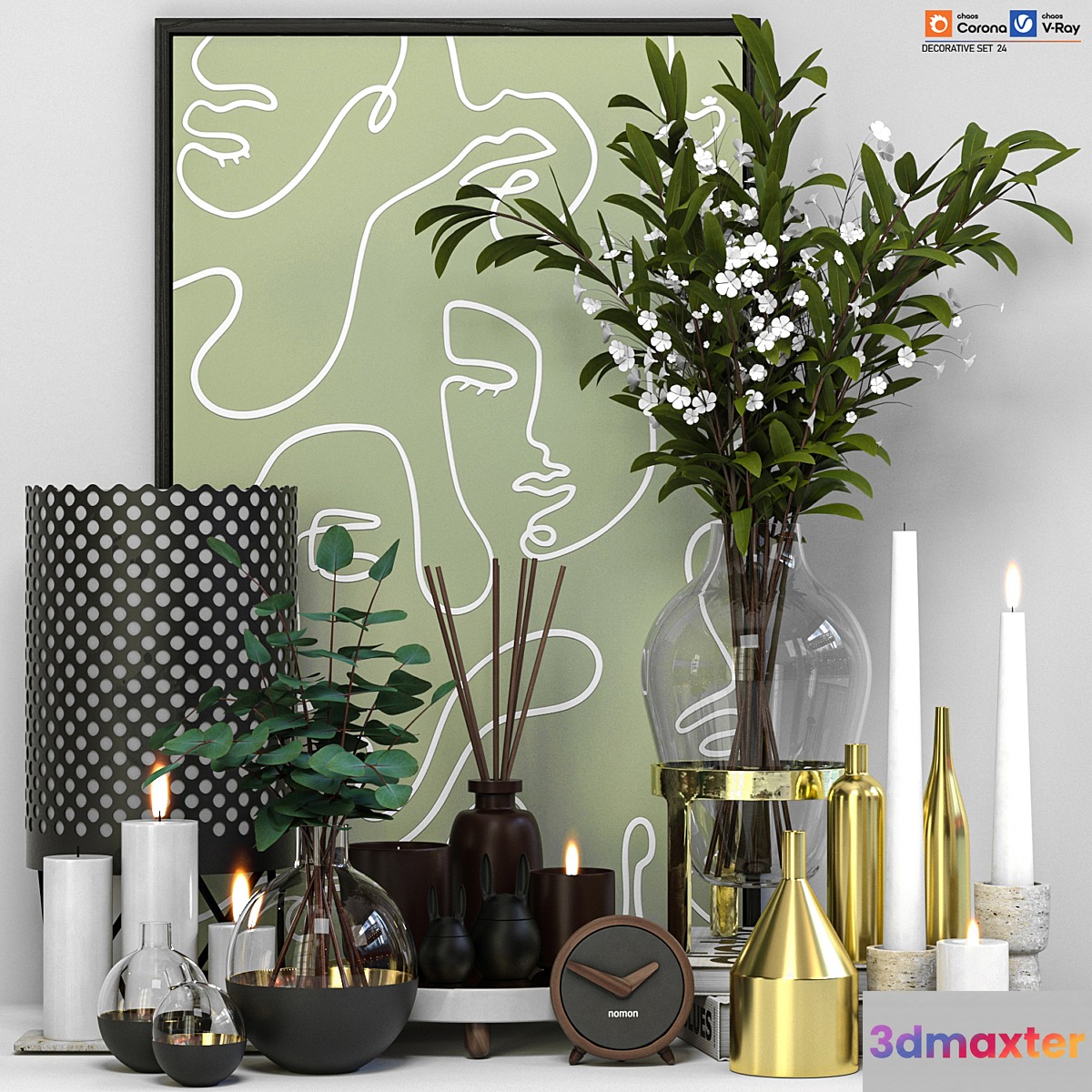 decorative set 24 - No.10