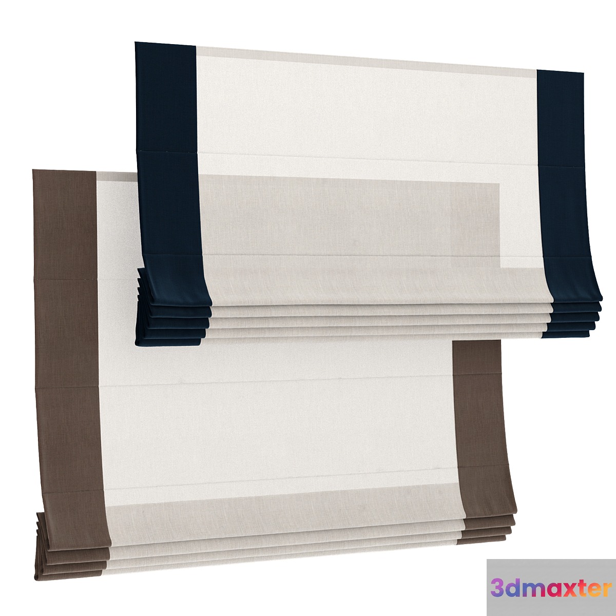 Roman blind 120 3D Max