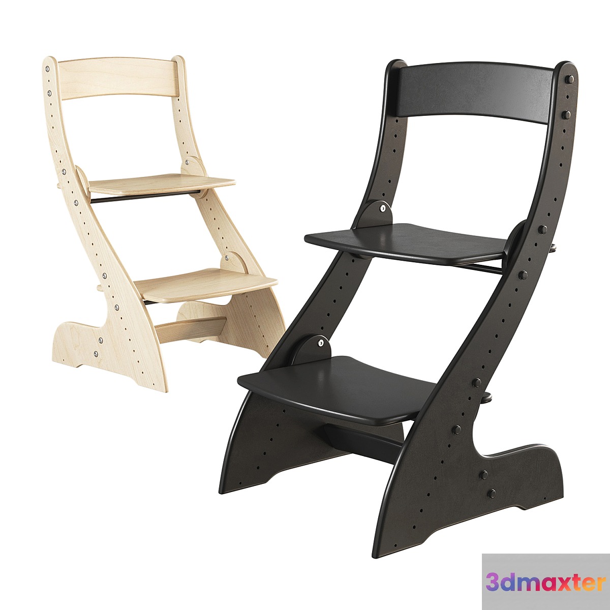 Growing chair Pavlin Kuzya 3D Max