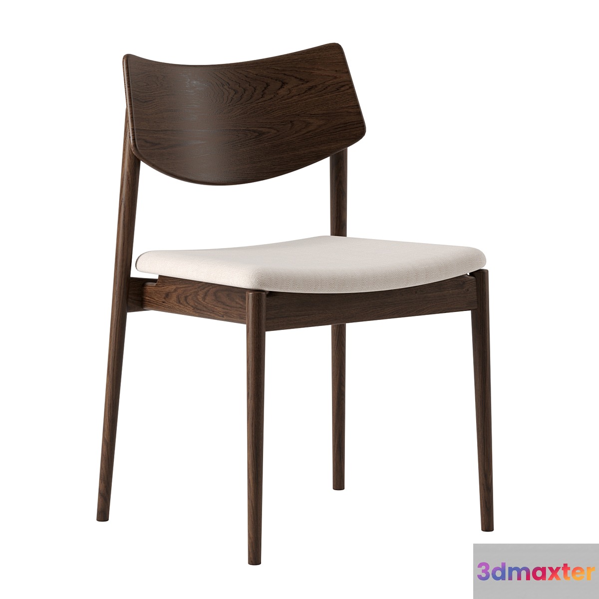 A-DC03 chair by Karimoku case study 3D Max
