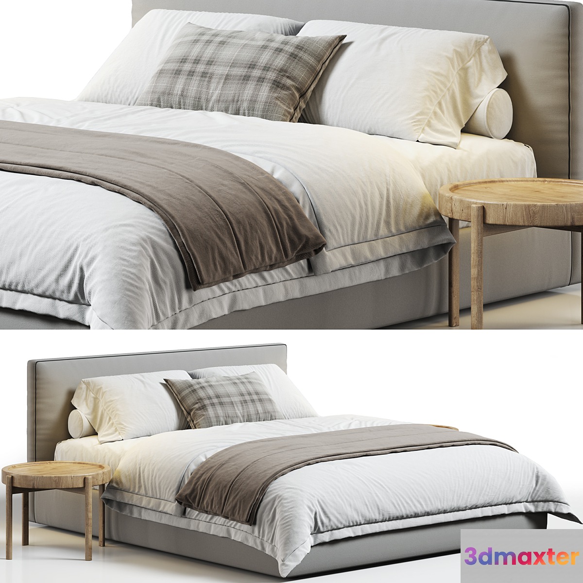 Alberta Laguna Bed 3D Max