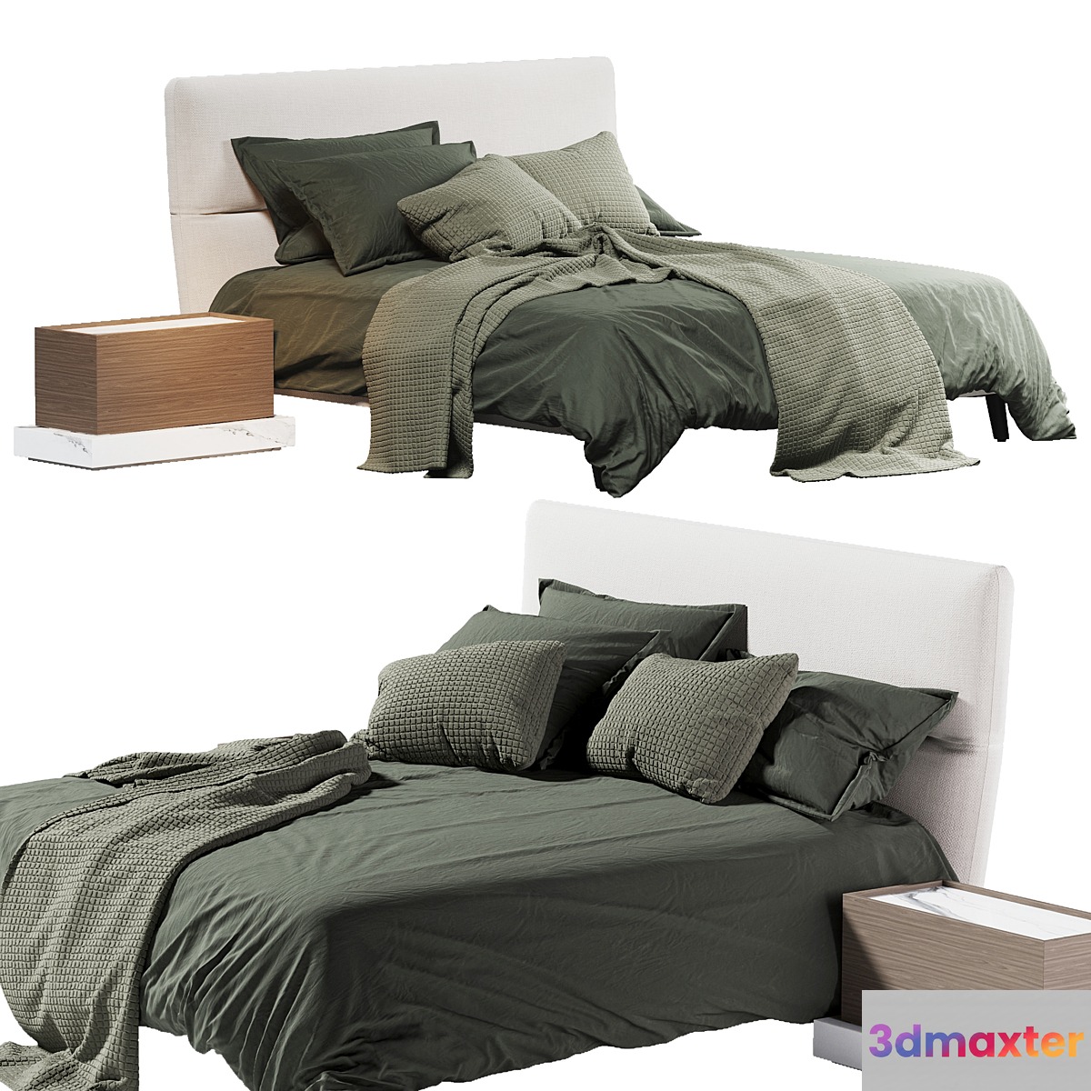 De-light Bed Green