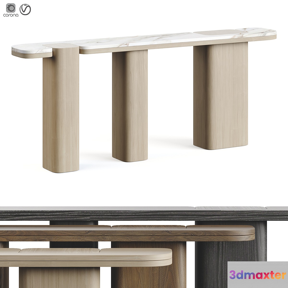 Erice C Carpanese Home Italia Console 3D Max