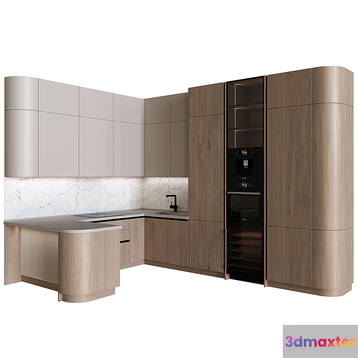 Kitchen in modern style 27 - No.3