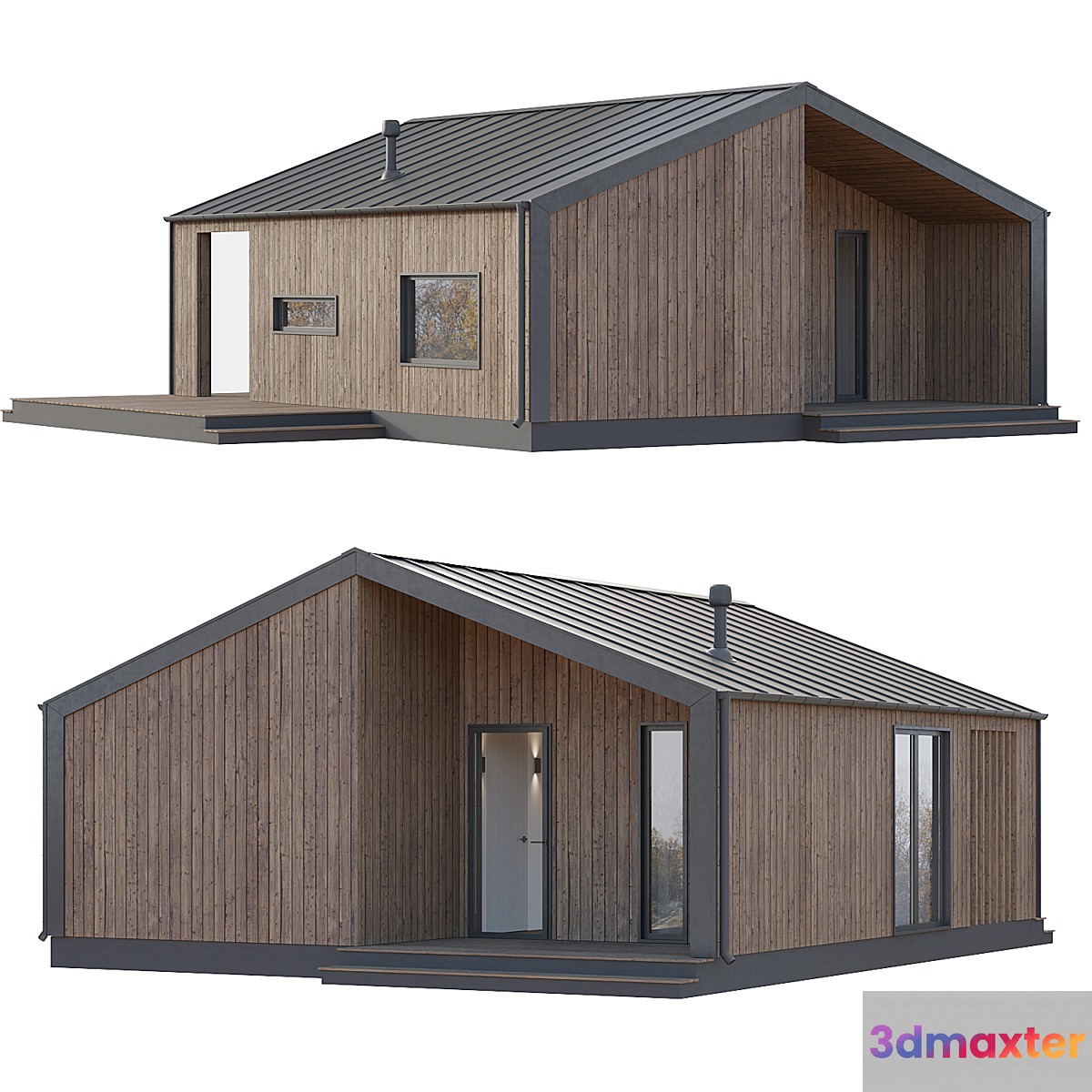 BarnHouse 01 3D Max