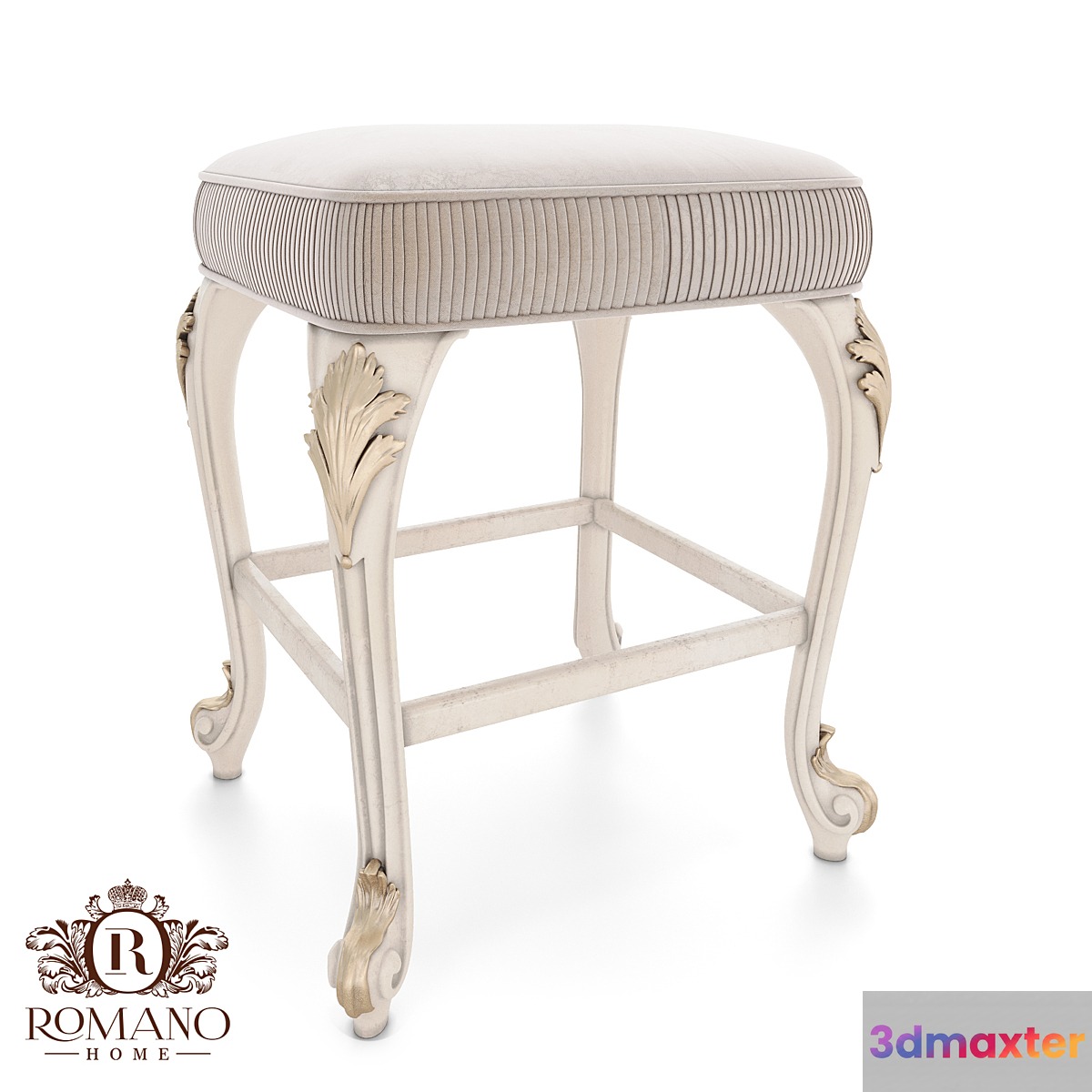 (OM) Half-bar chair Josephine without backrest Romano Home
