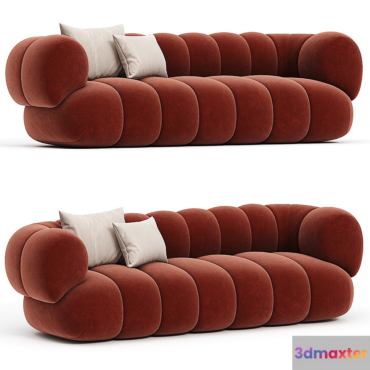 Intermede Sofa 3 Seater by Roche Bobois - No.2