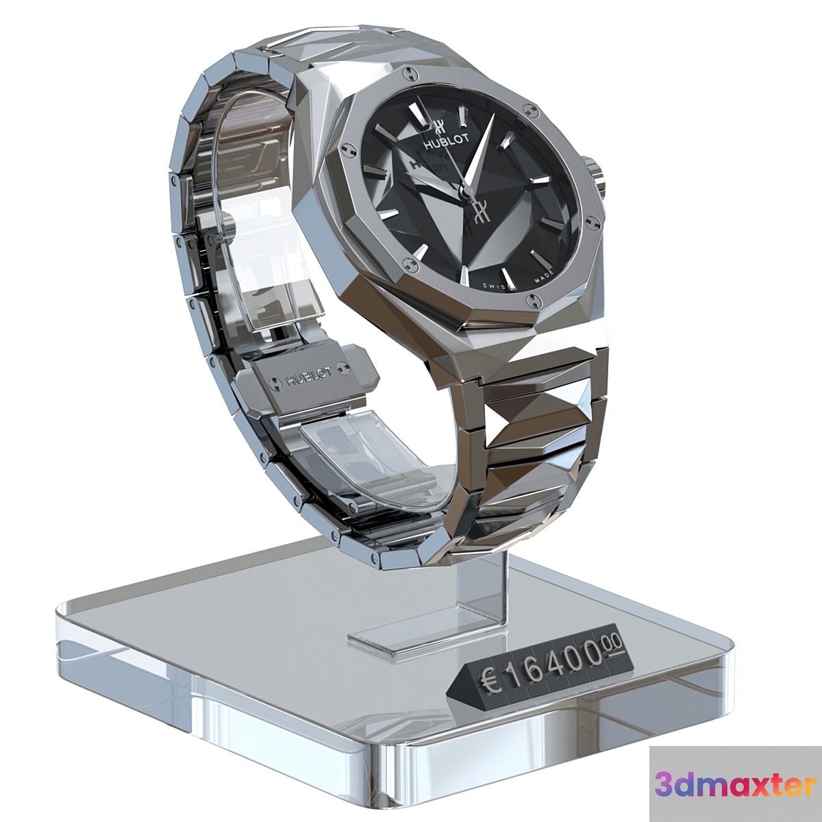 Store Display _ Hublot _ Orlinski Bracelet Titanium