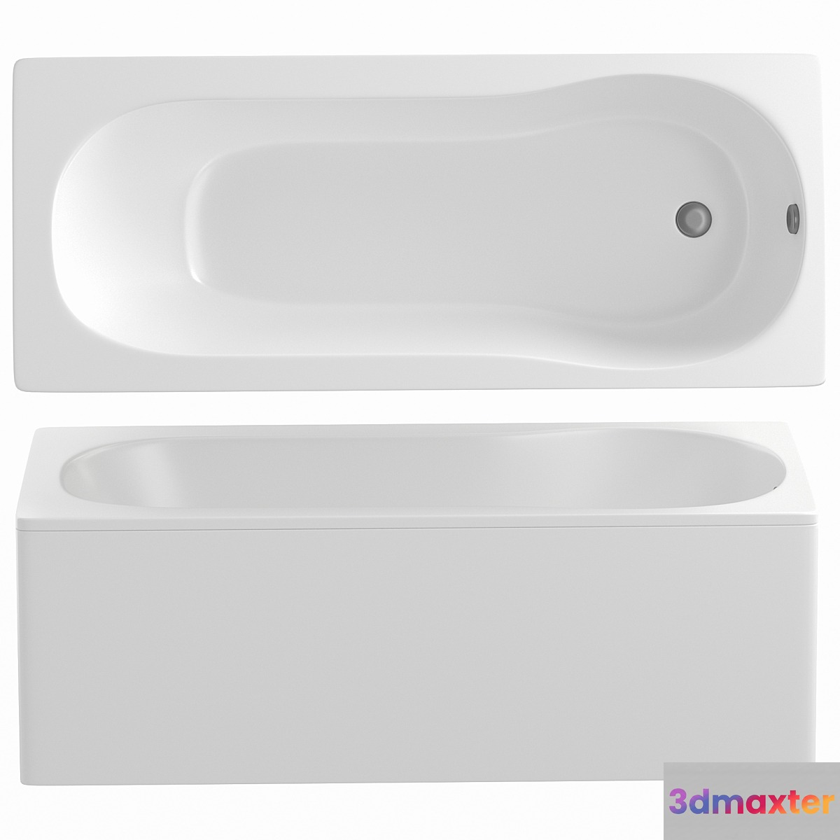 Acrylic bathtub AM.PM X-Joy - No.2