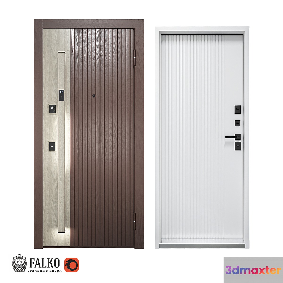 door to the apartment