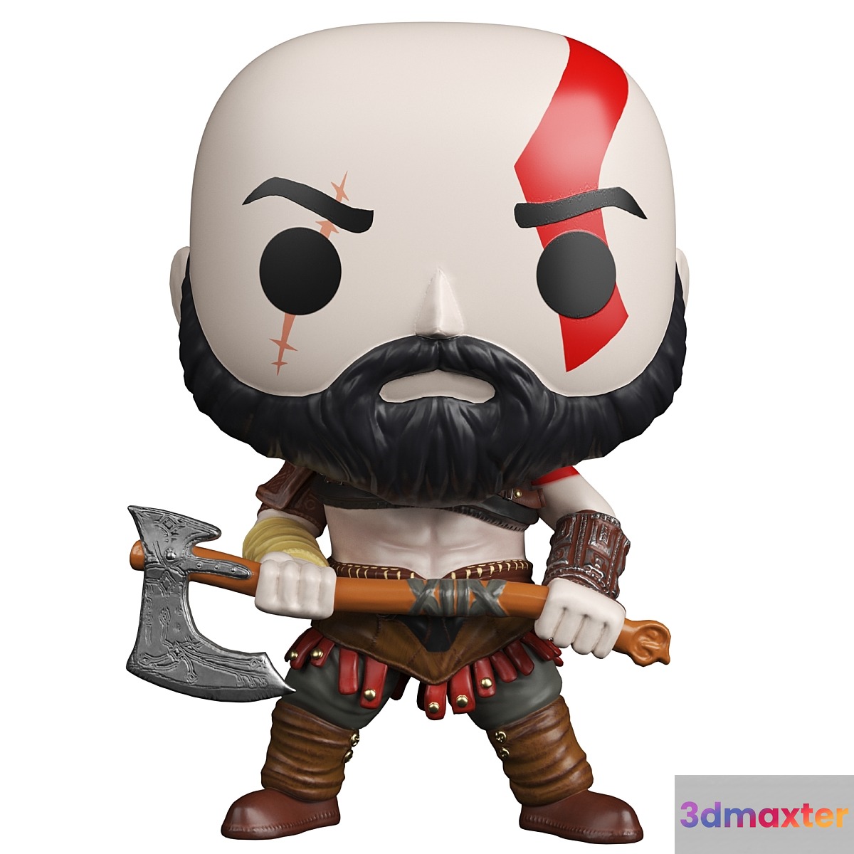 Kratos with Axe - No.3