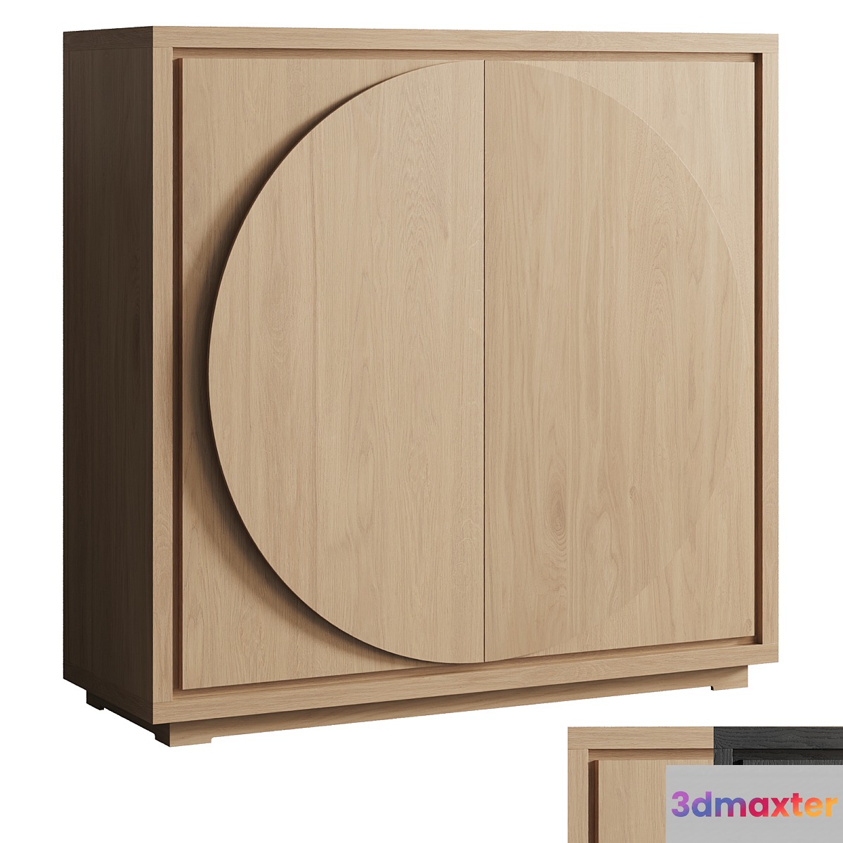 Interior Secrets Bonnie 2 Doors Wooden Storage Cabinet