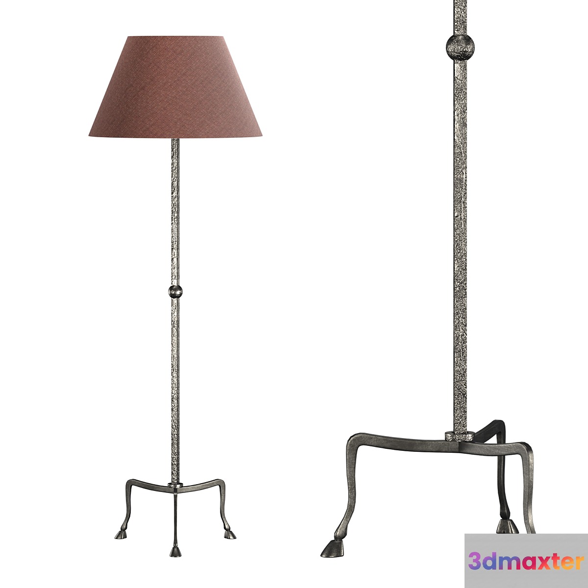 HOOF STANDING LAMP 3D Max