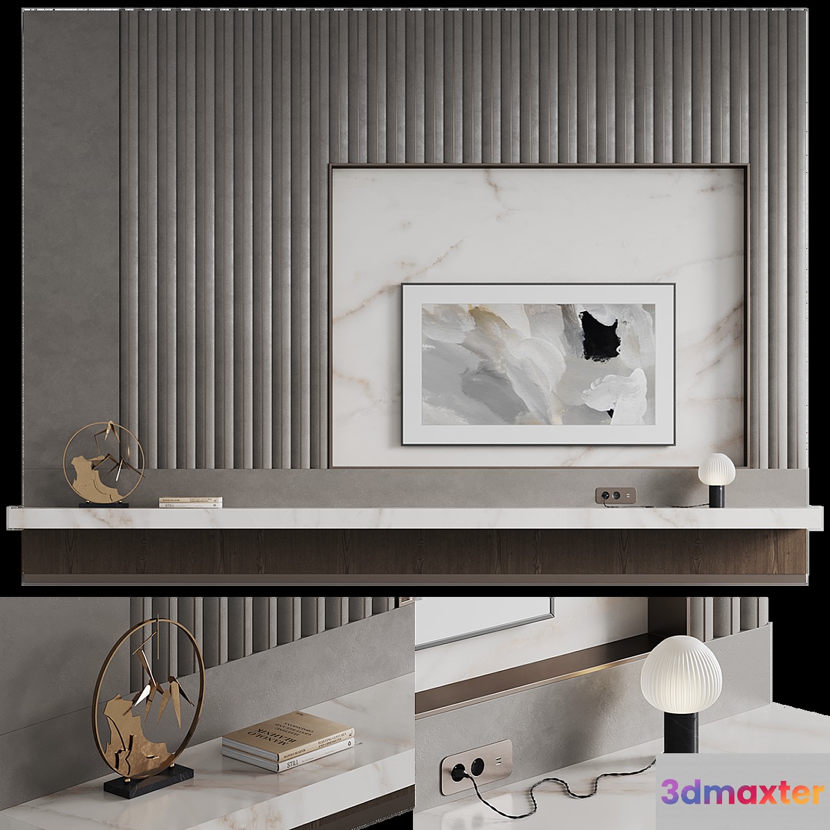 TV wall Modern - No.2
