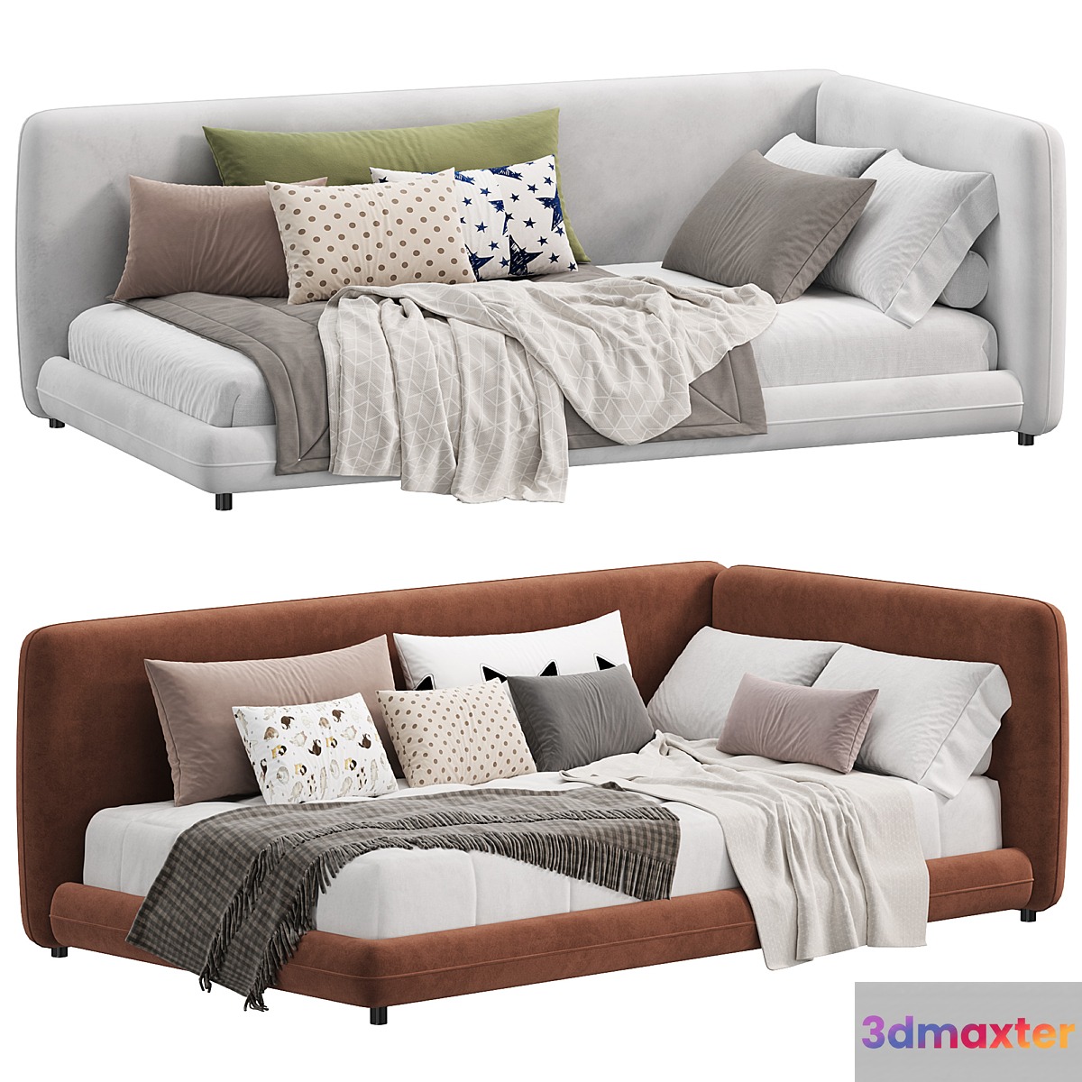 Kids bed KDP Kids B 3D Max