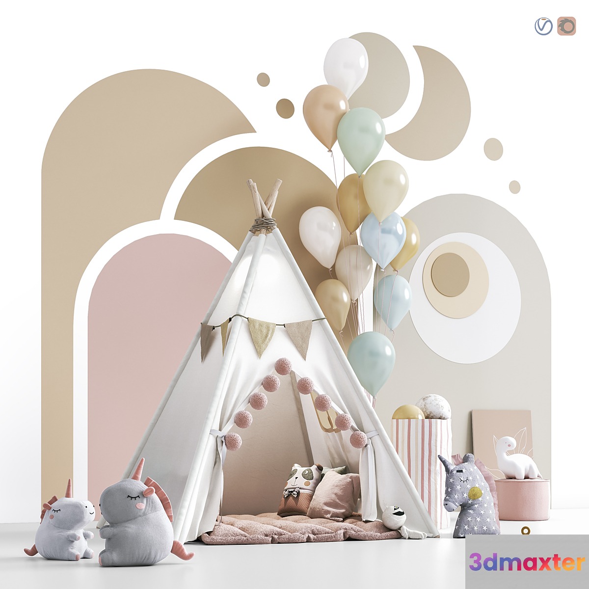 Toys  decor and furniture for nursery 135 - No.2
