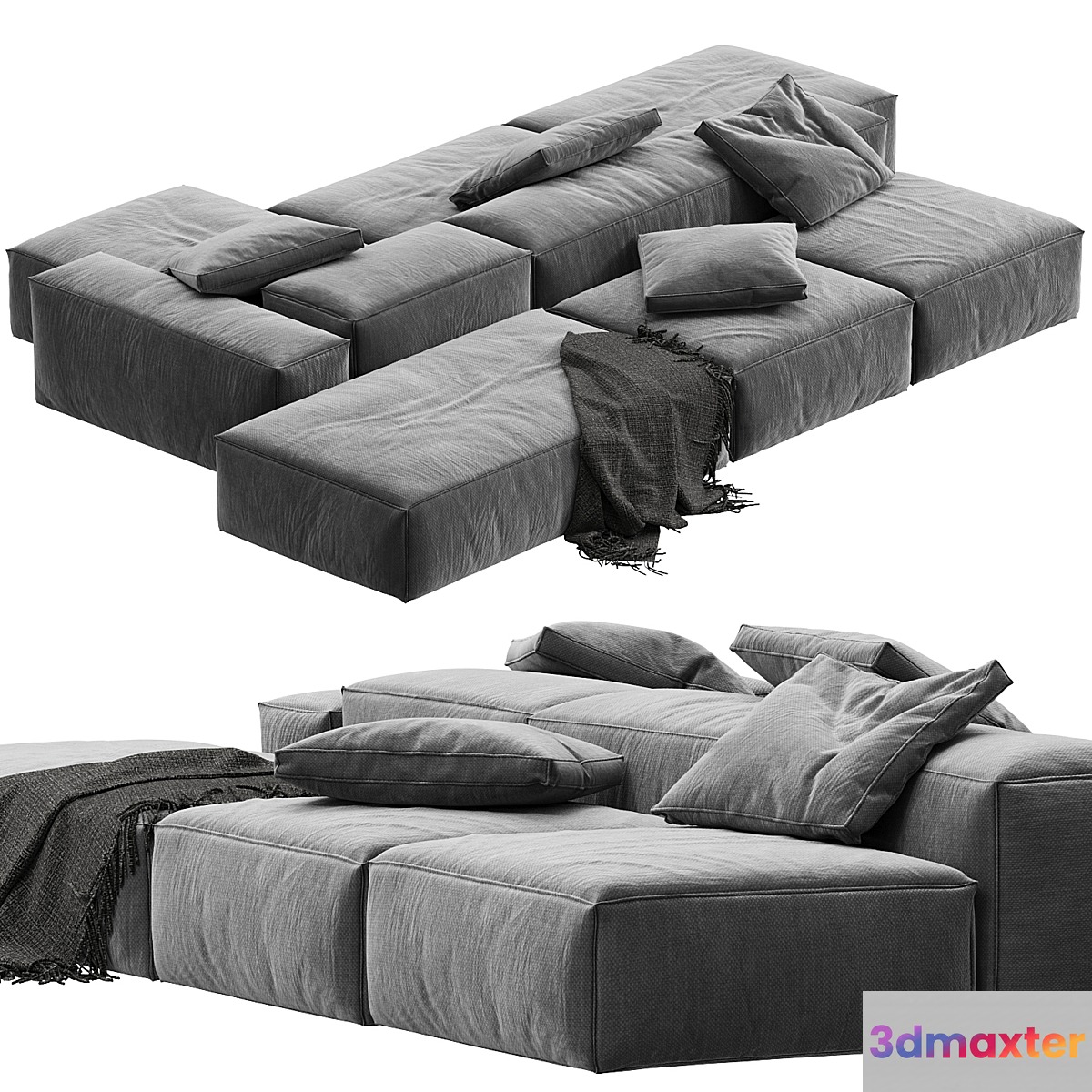 Tuo Divano Fredo Modular Sofa - No.2 3D Max