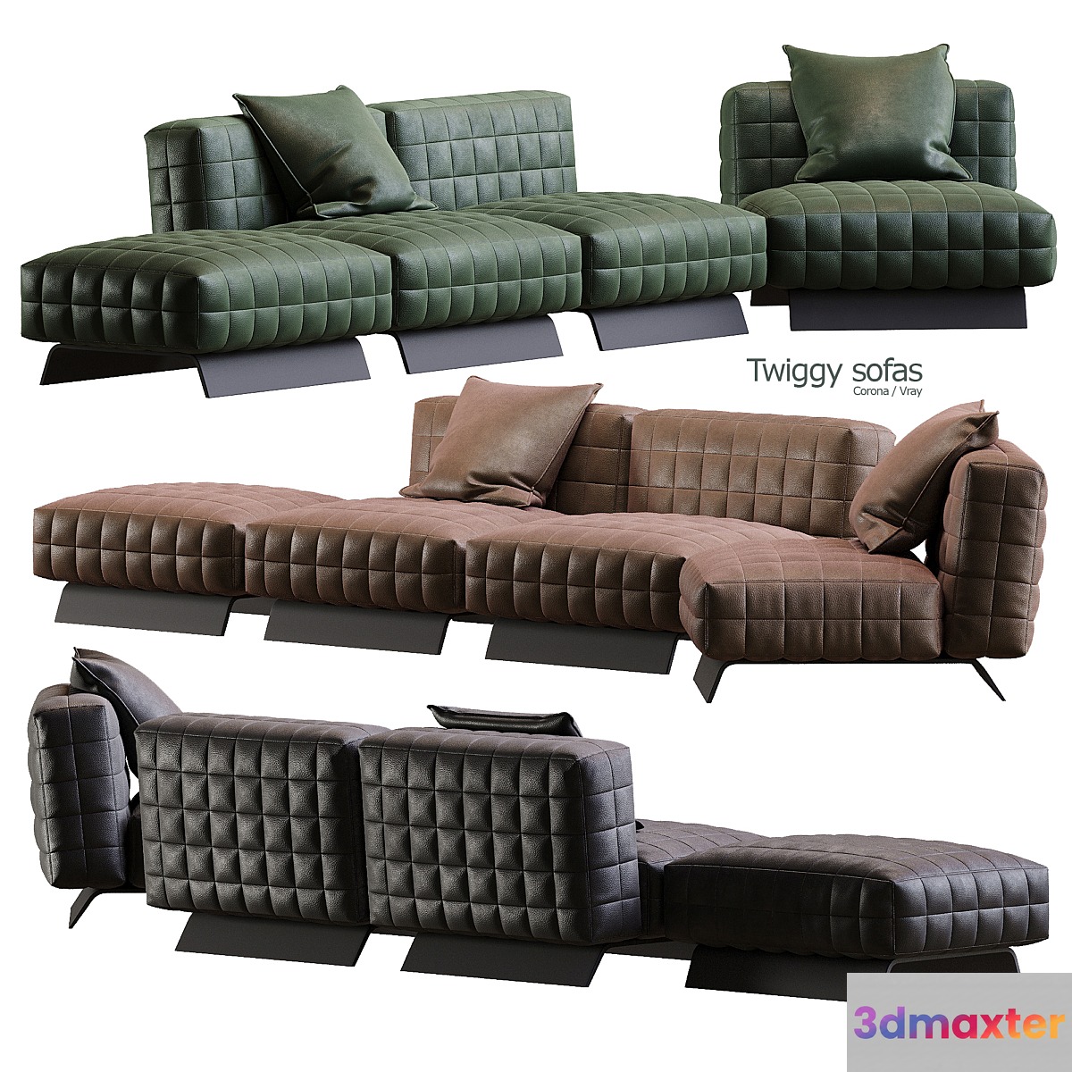 Twiggy sofa 3D Max