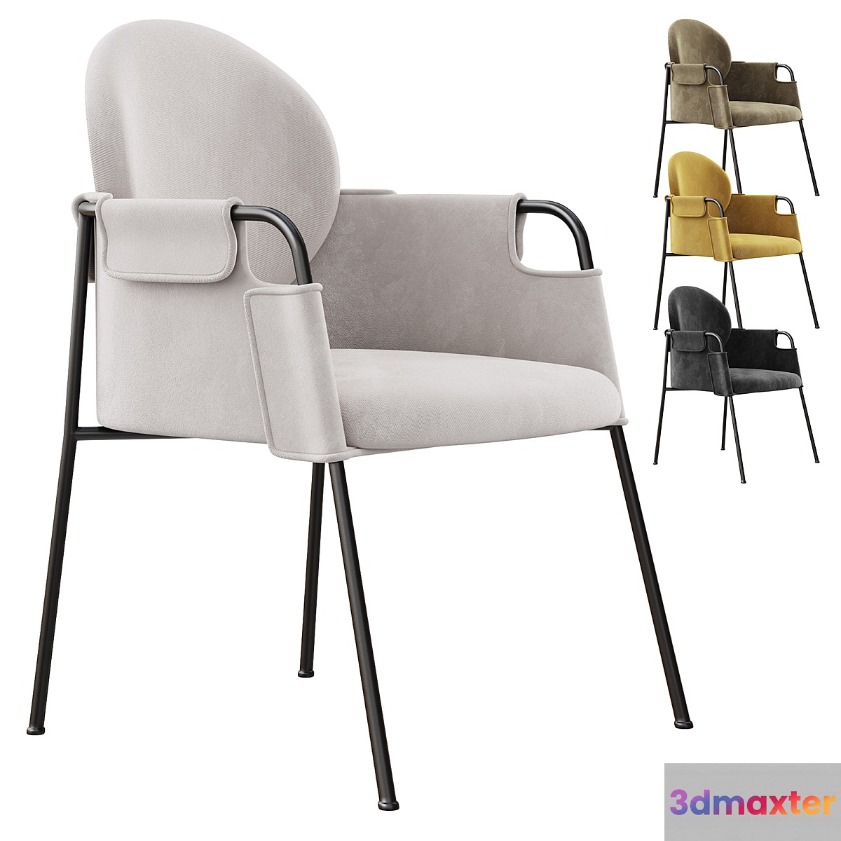 Claudio Chair 3D Max