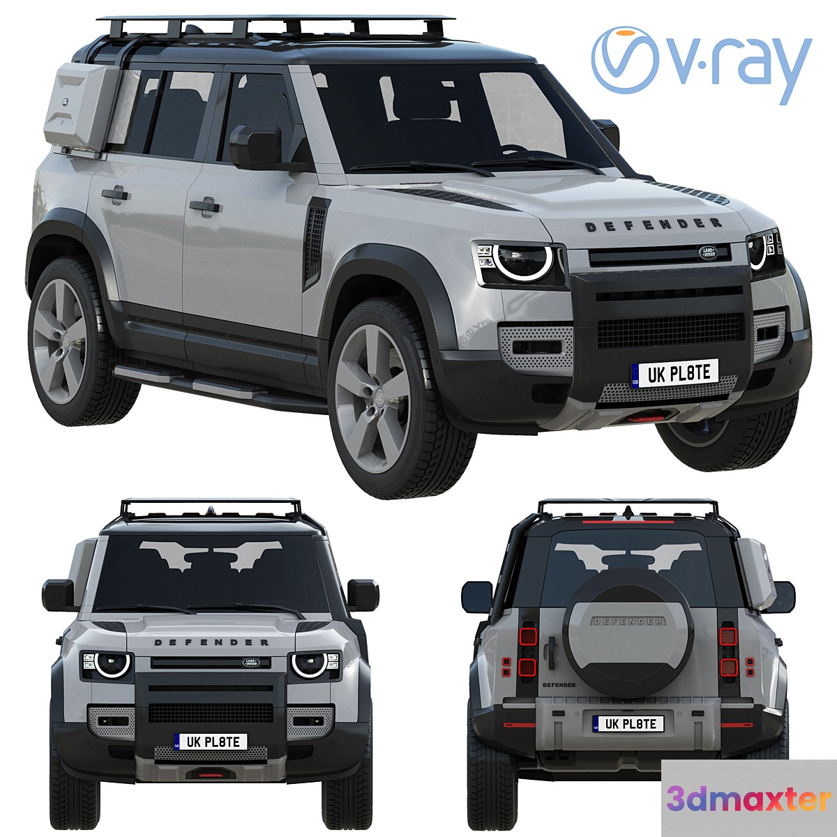 Land Rover Defender EXPLORER PACK 3D Max