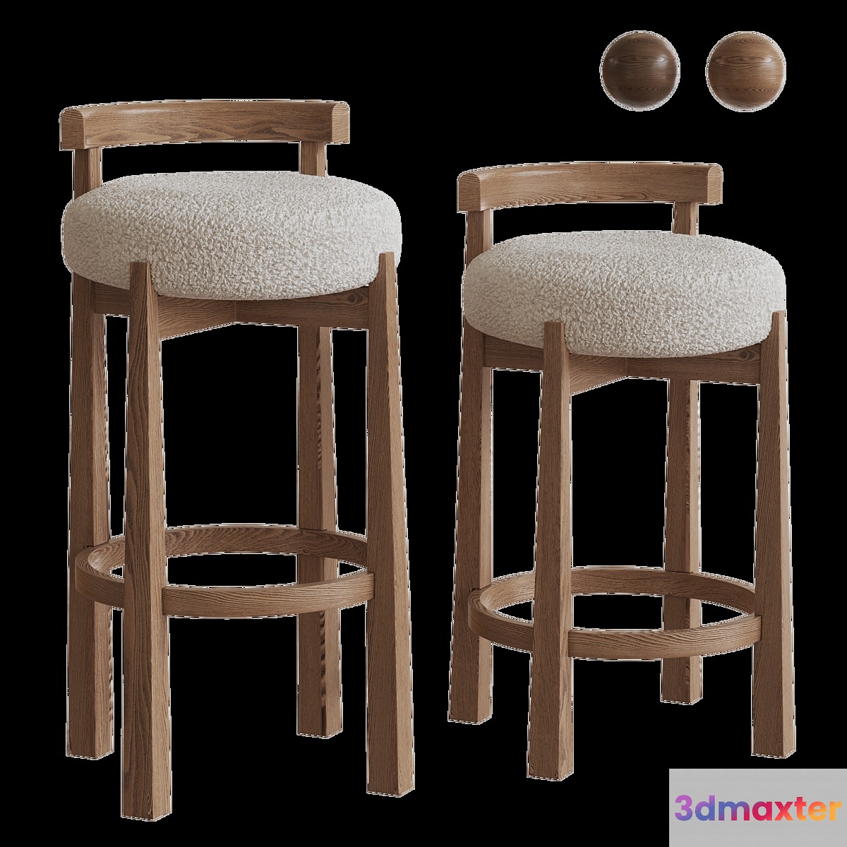 MIREN bar stools by Noho Home in two sizes - No.3