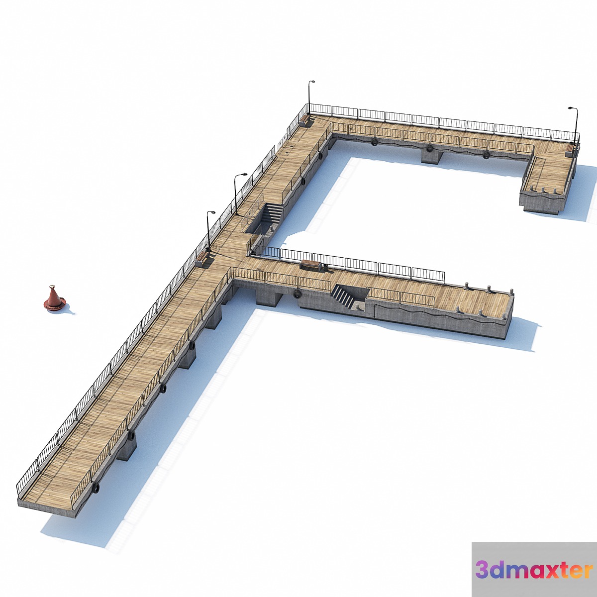 Modular Pier _ Bridge 2 3D Max