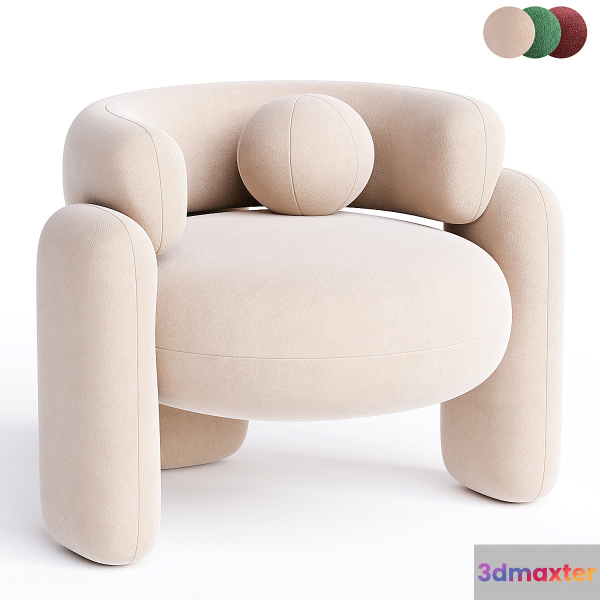 Embrace Armchair by Royal Stranger 3D Max