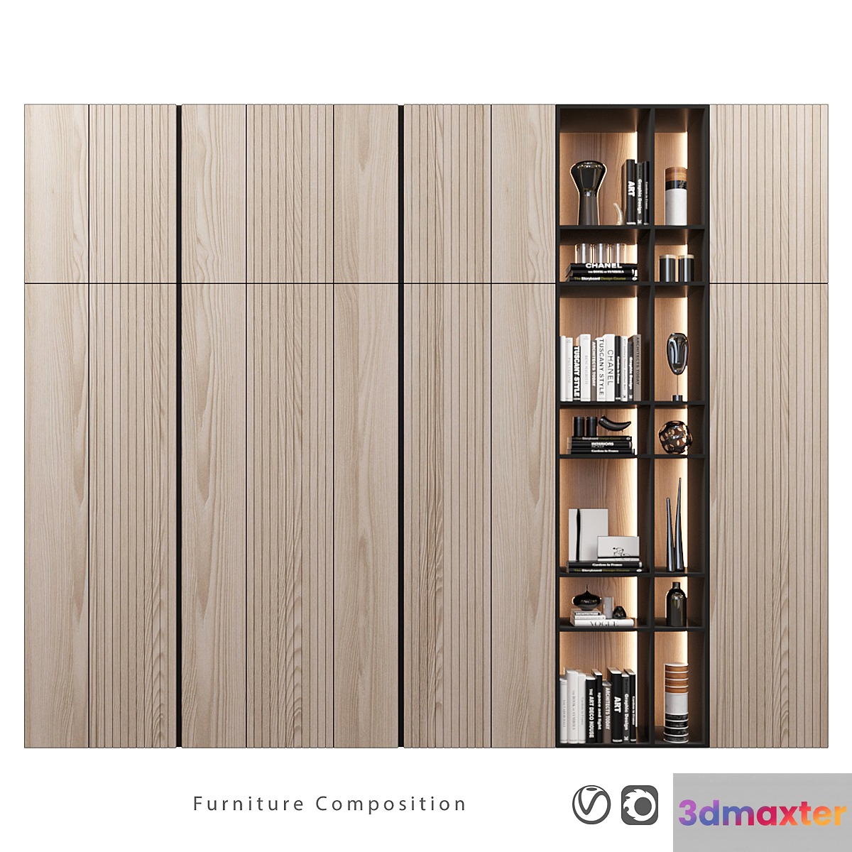Furniture composition | 385 - No.2 3D Max