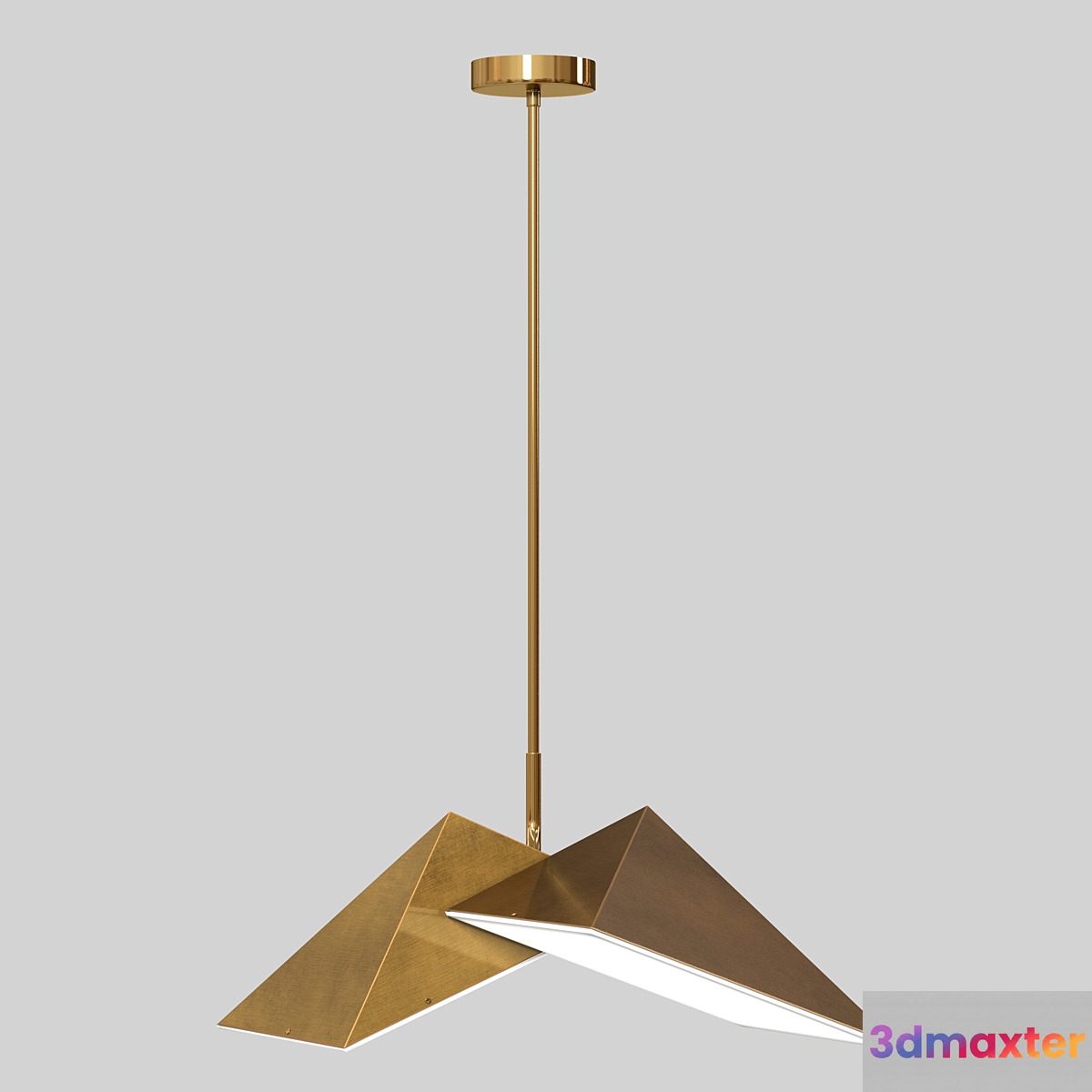 TRIANGULAR PRISM – PENDANT LIGHT 3D Max