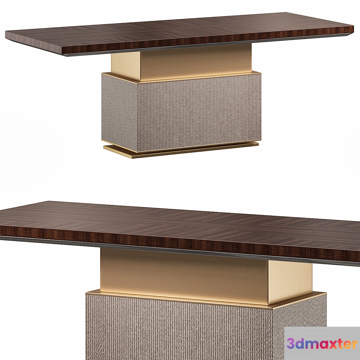Rock R Table by Kapital Collection 3D Max
