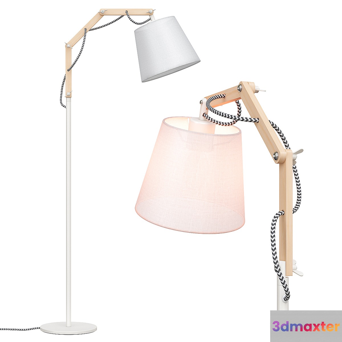 Arte Lamp A5700PN-1WH Pinoccio 3D Max