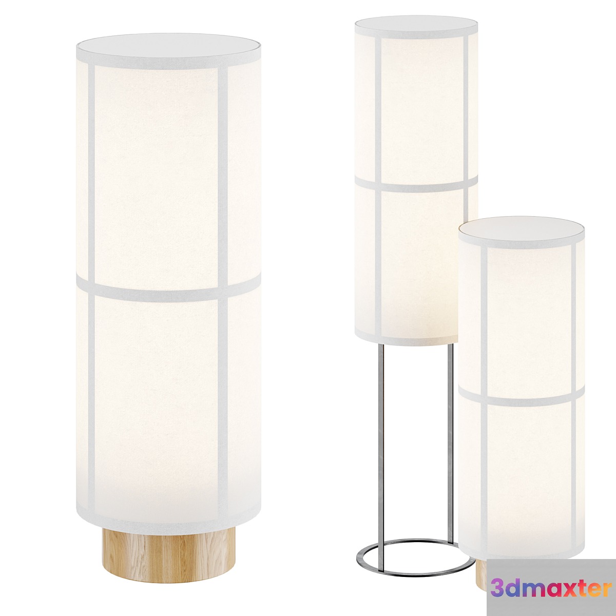 Hashira Floor Lamp 3D Max