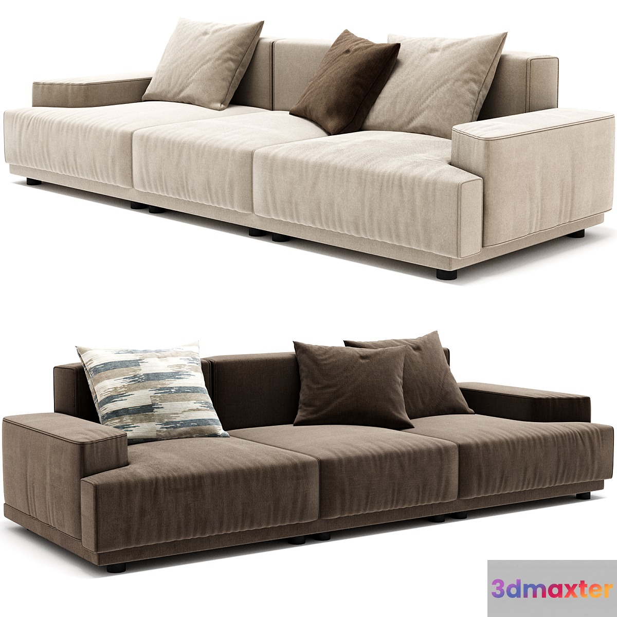 BALMORAL Sectional Sofa By Twils 3D Max