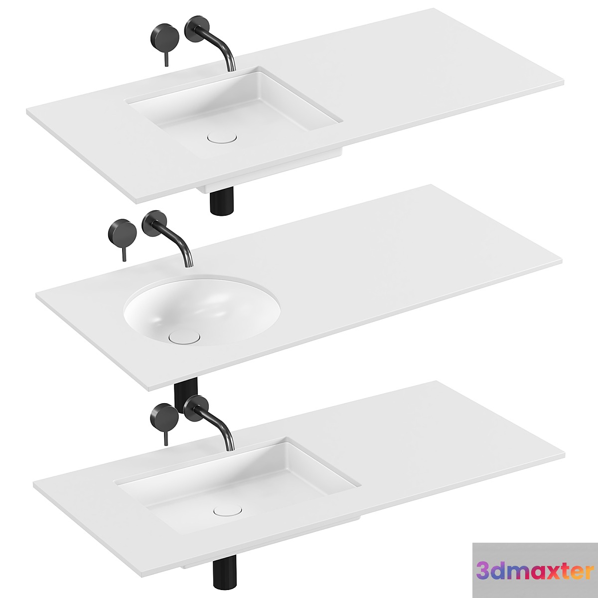 Salini MAREA set 3 3D Max