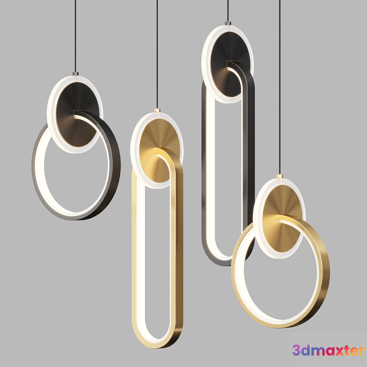Pendant lamp RANDALL Lampatron 3D Max