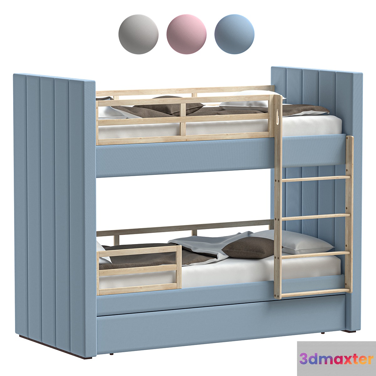 Children's Bunk Bed Cozy 3D Max