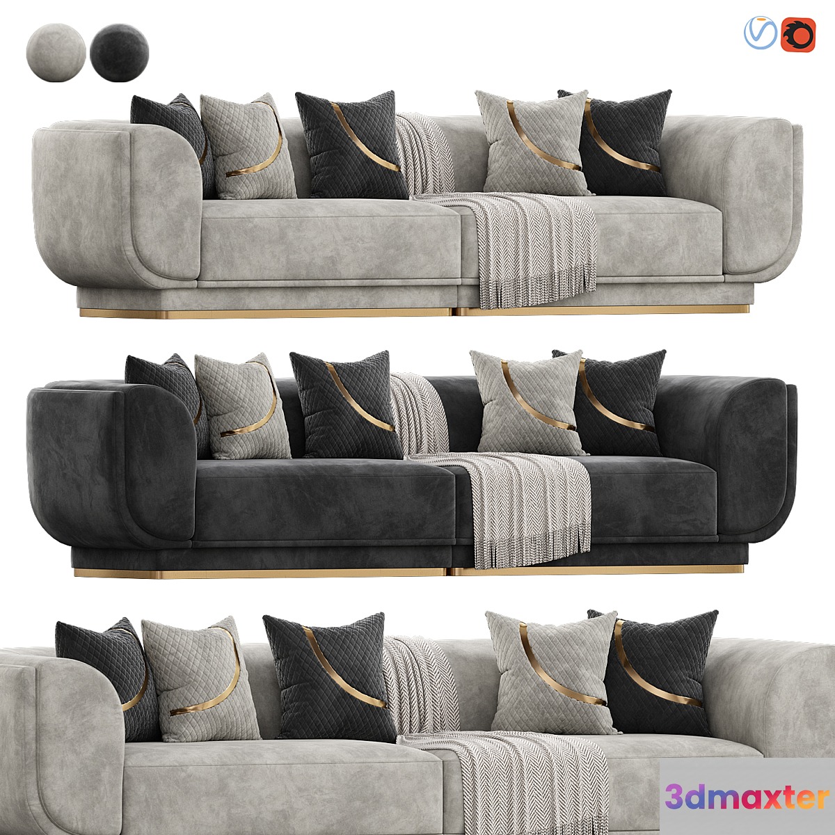 Parma Sofa by Cadde Yildiz