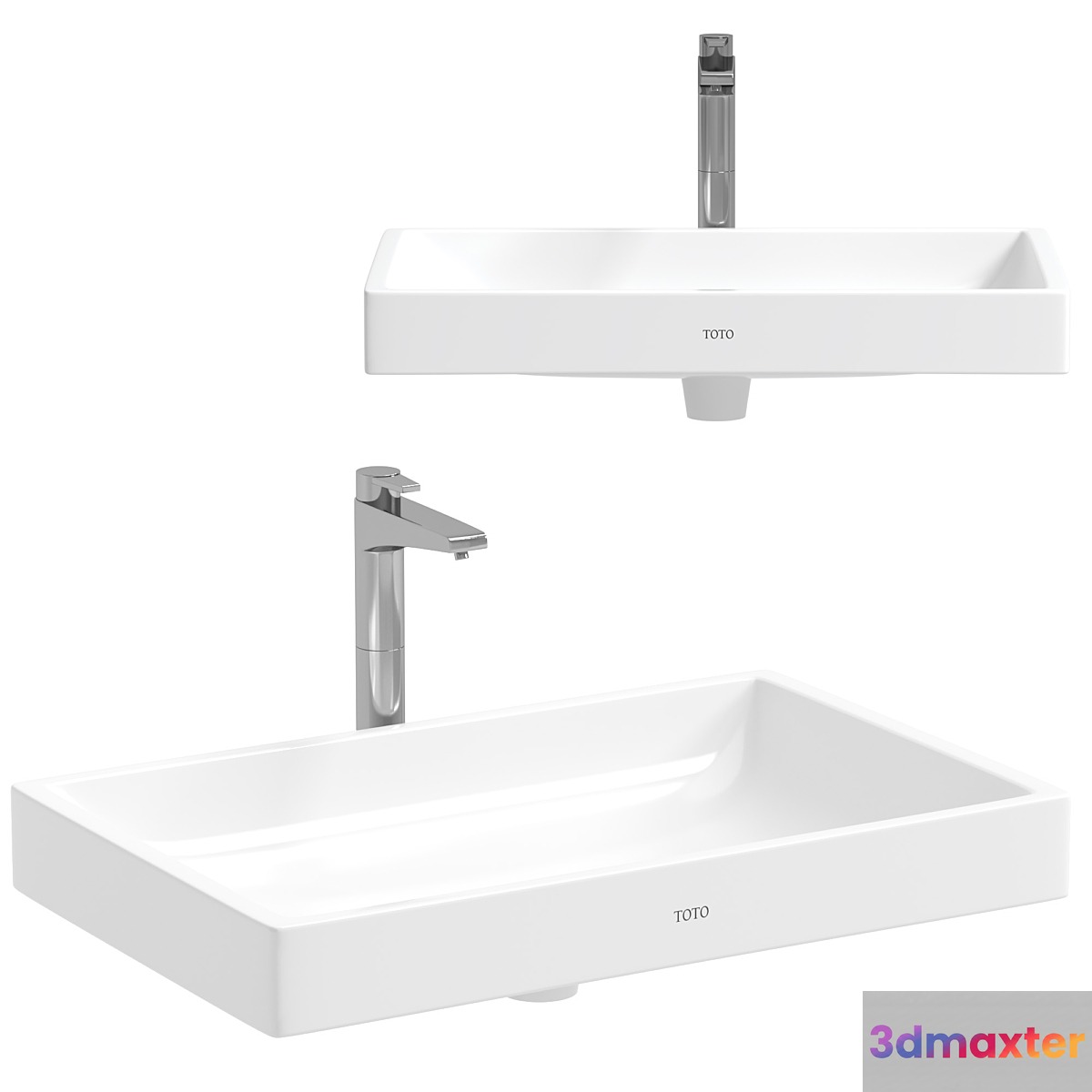 Sink TOTO NEOREST L4716E 3D Max