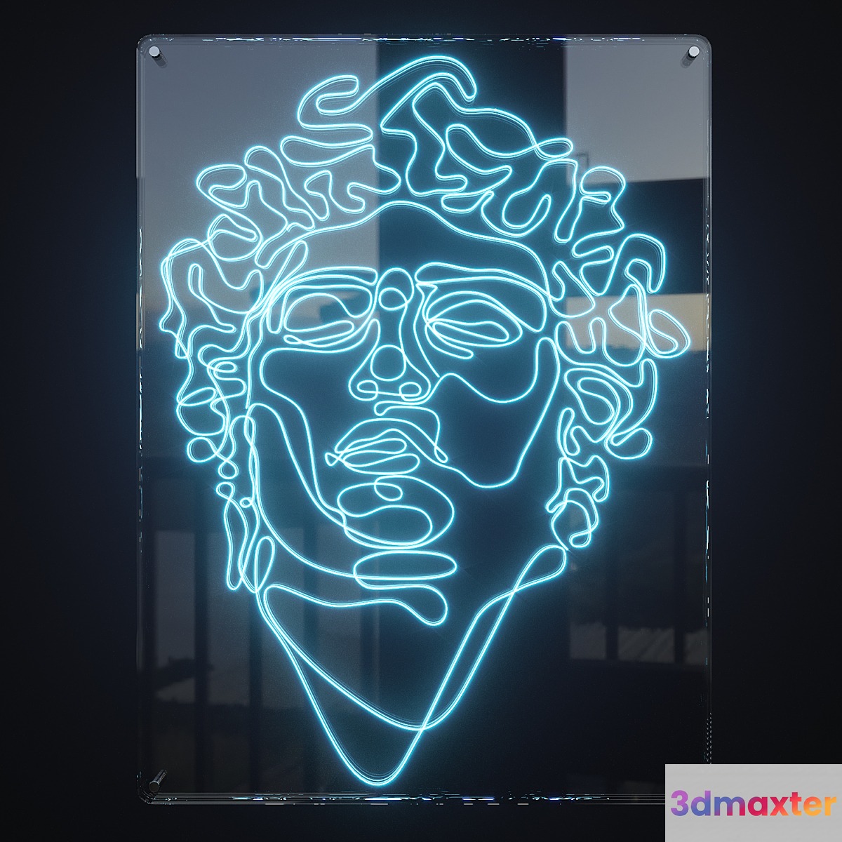Neon Decor 7 3D Max