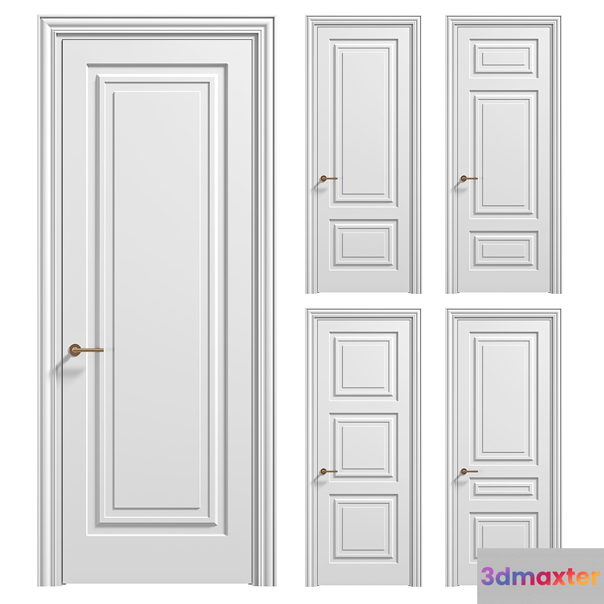 Volhovec doors MASCOT 3D Max