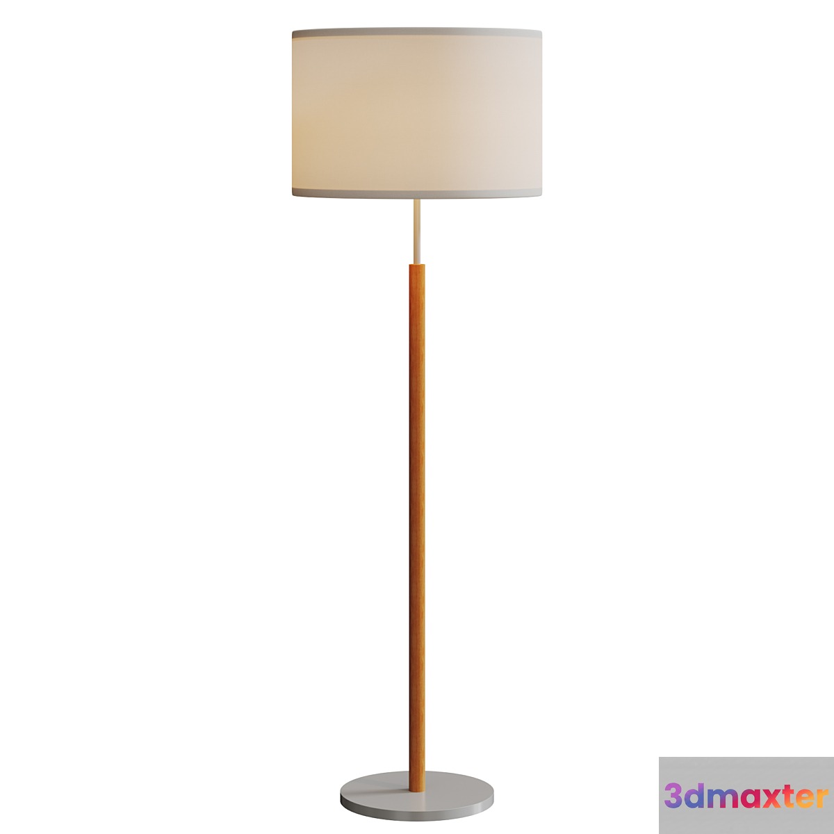 Floor lamp TK Lighting - 5216 Deva White 3D Max