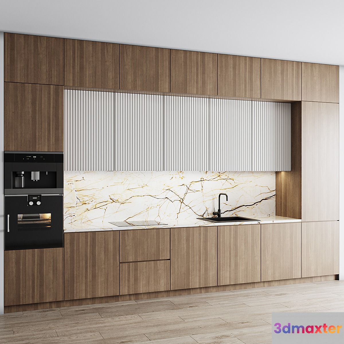 modern kitchen 3D Max