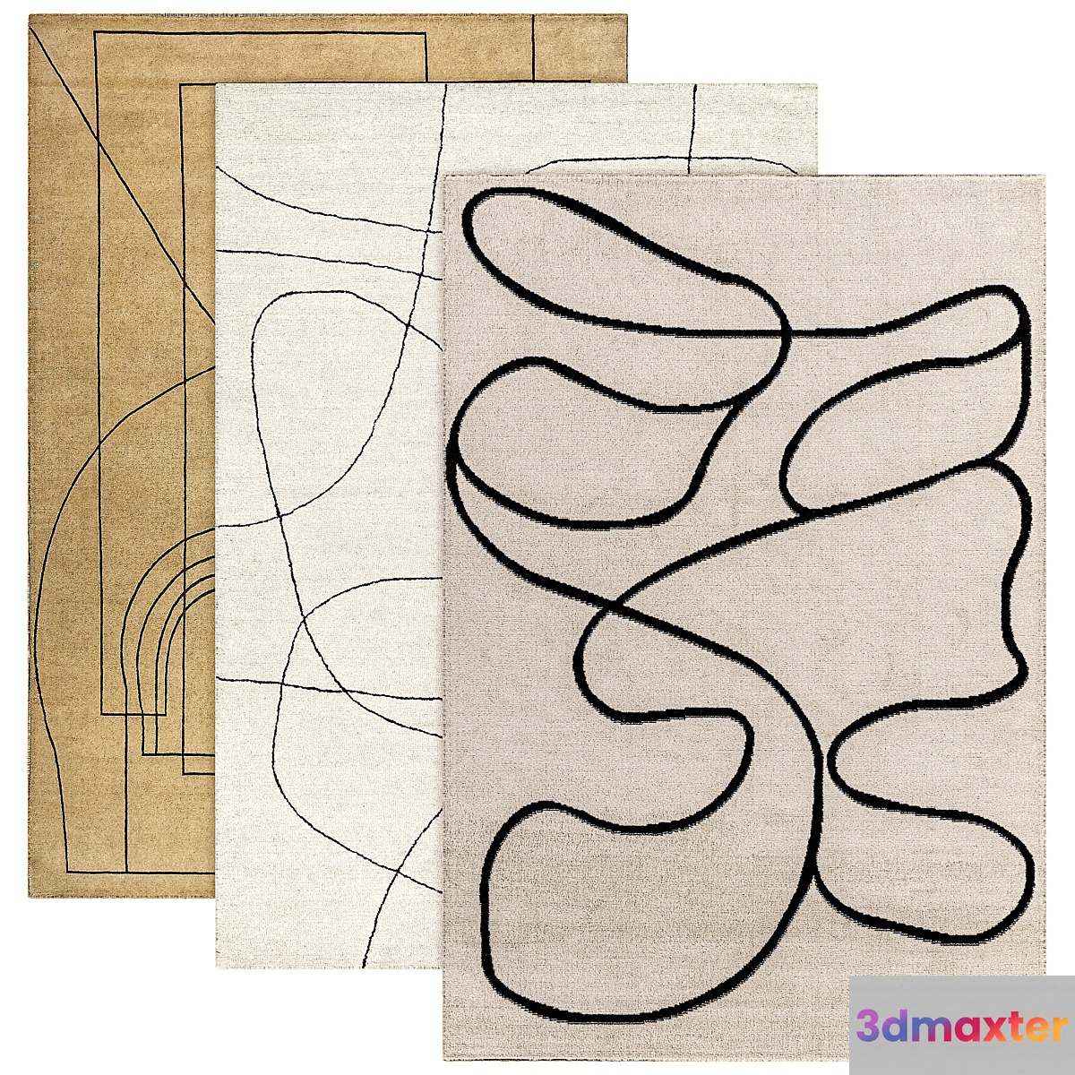 Design rugs 3D Max