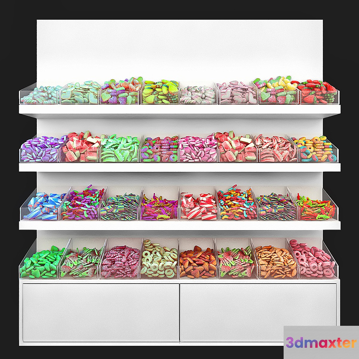Candy rack 2 3D Max