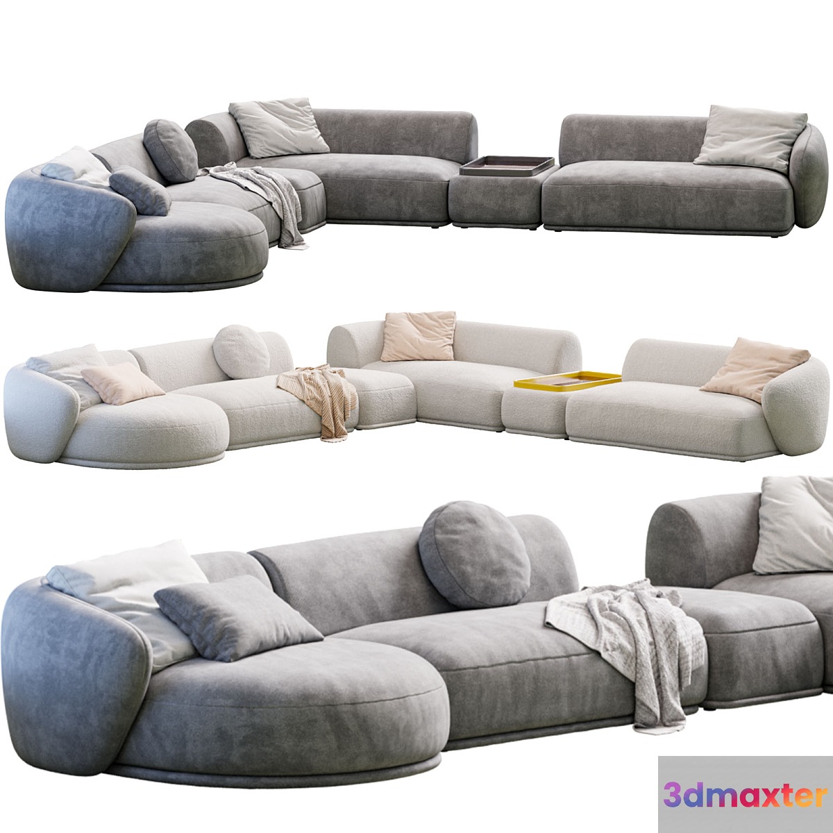 Sofa Rene By Meridiani 3D Max