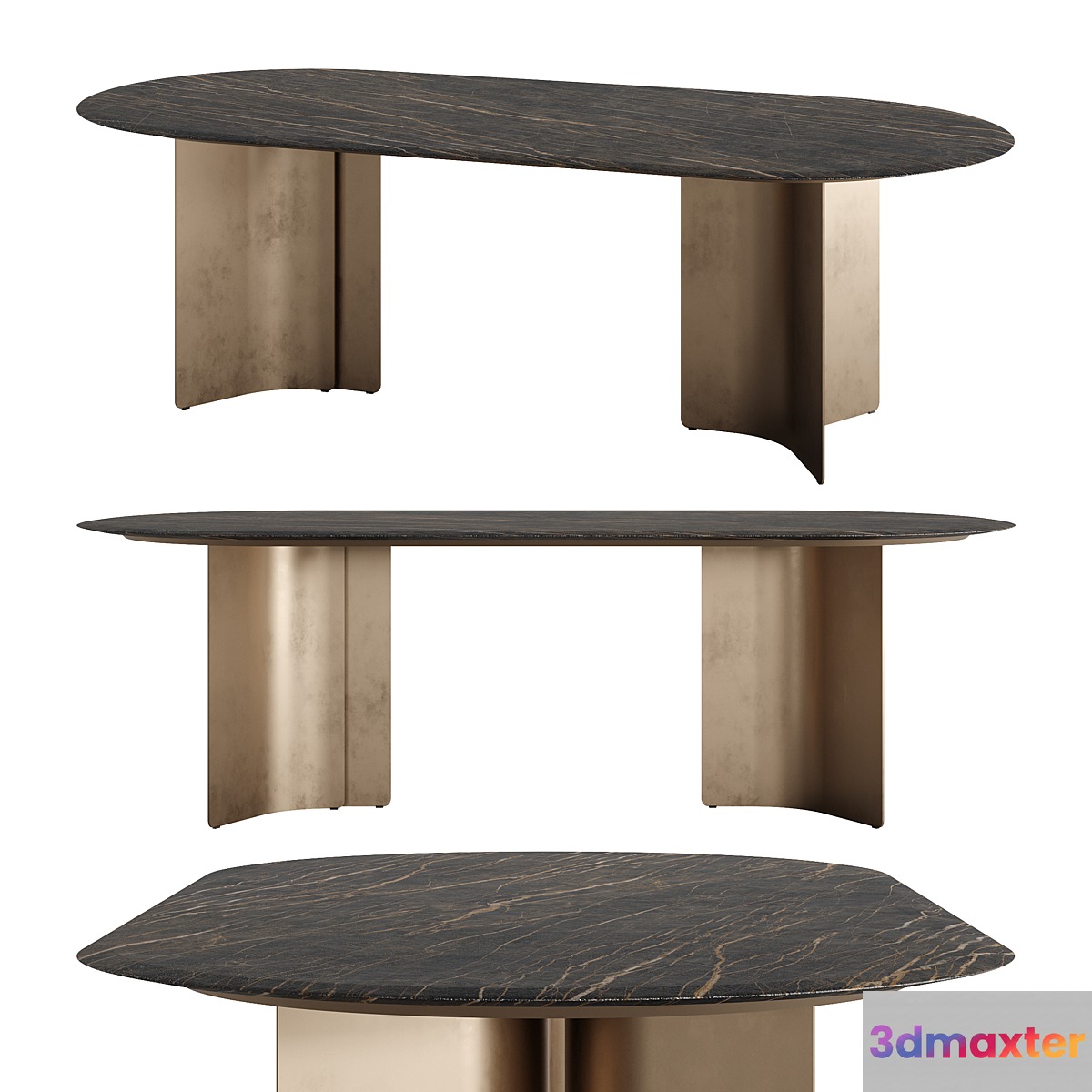 WAVE Oval Table by Marelli - No.2